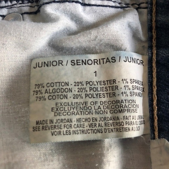 GRANE Skinny Jeans Size 1 Med Wash Blue Stretch - Picture 7 of 8